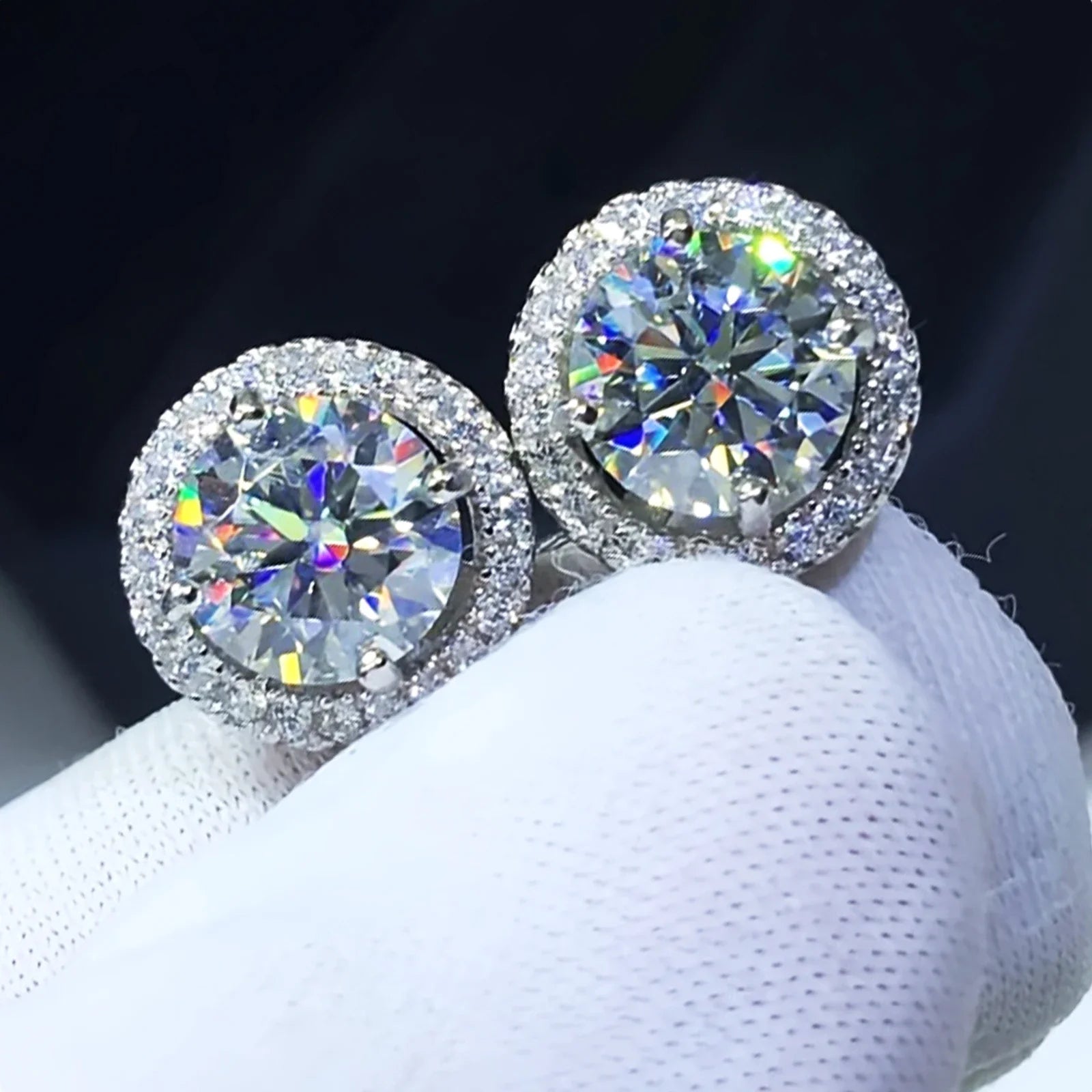 MOISSANITE EARRINGS