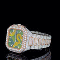 LUXVANE ROMAN ICE QUARTZ WATCH