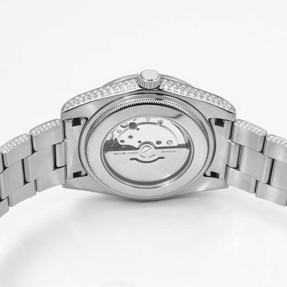 LUXVANE ROYAL MOISSANITE AUTOMATIC WATCH