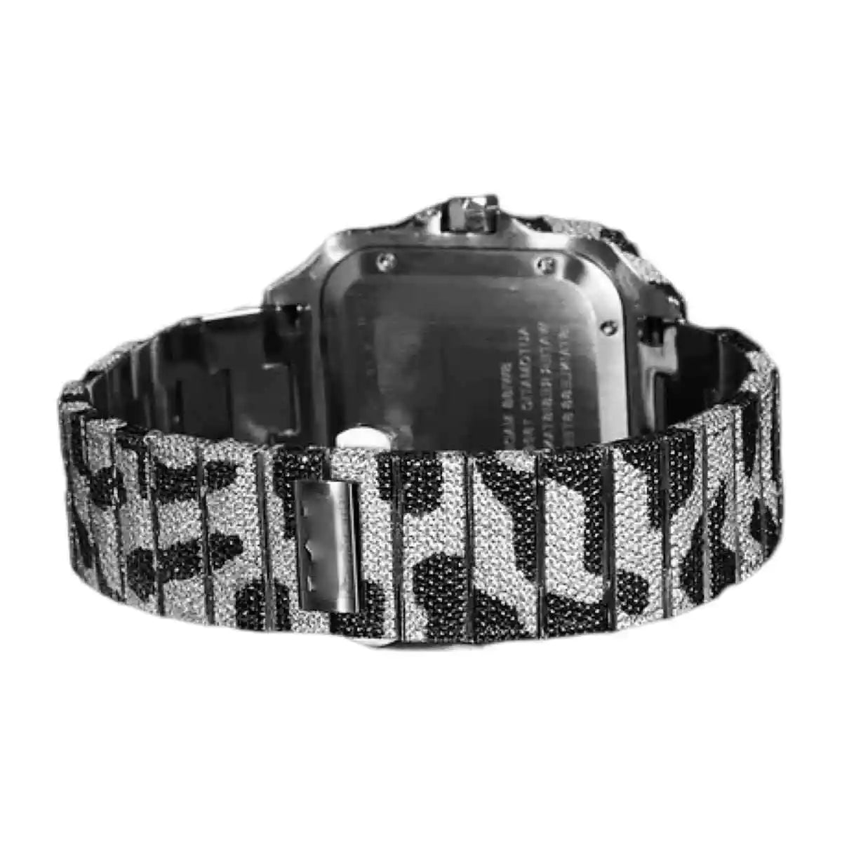 LUXVANE ROMAN ICE QUARTZ WATCH