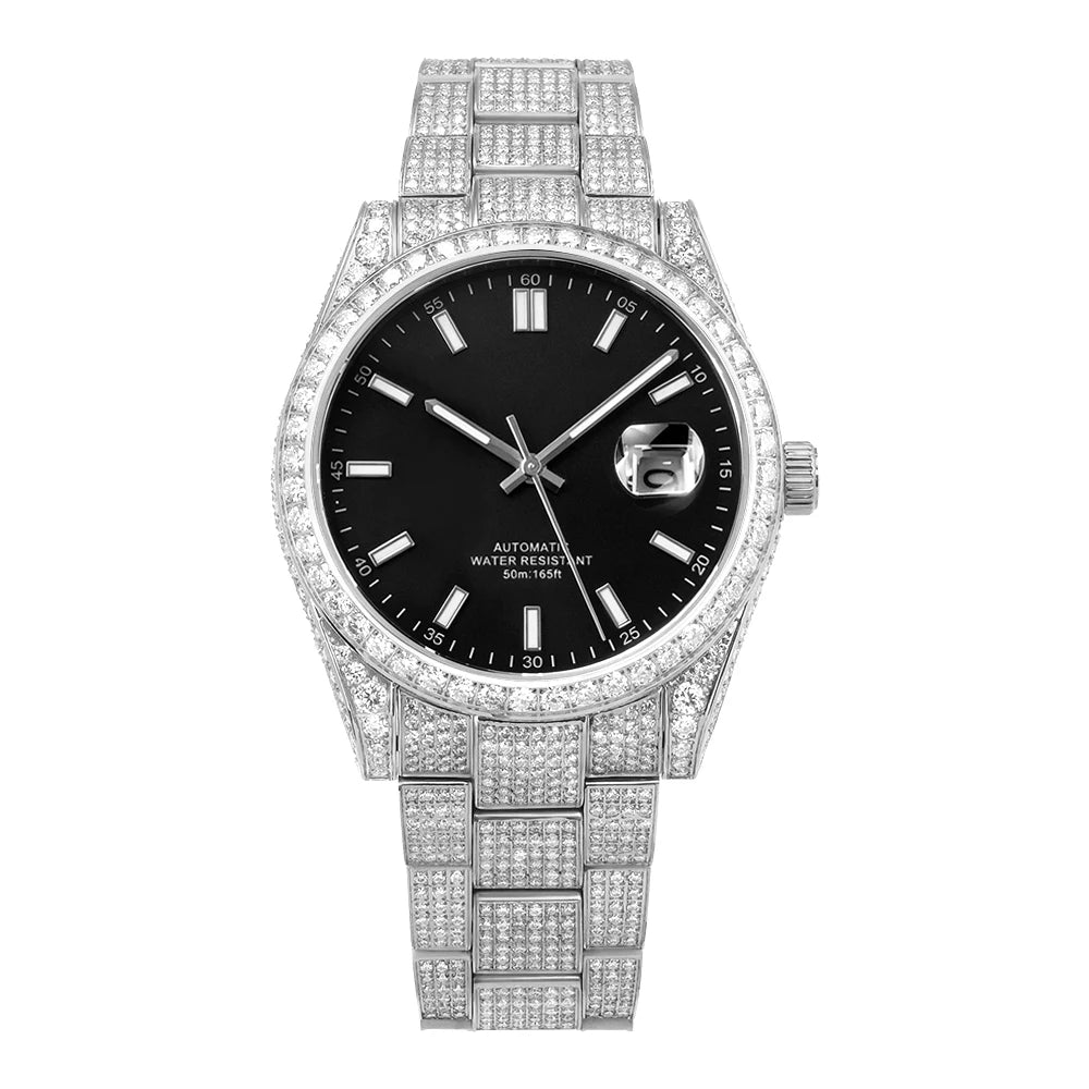LUXVANE ROYAL MOISSANITE AUTOMATIC WATCH