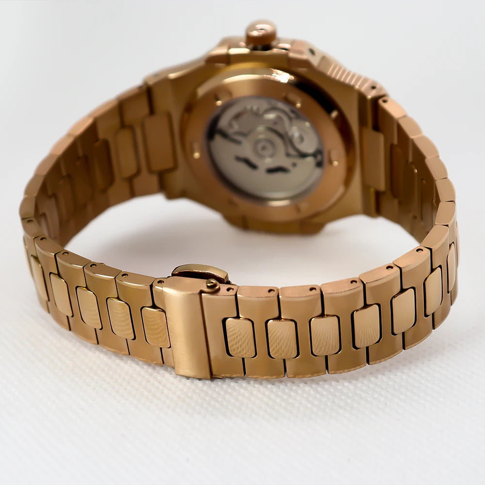 SEIKO MODS Skeleton Mechanical Watch