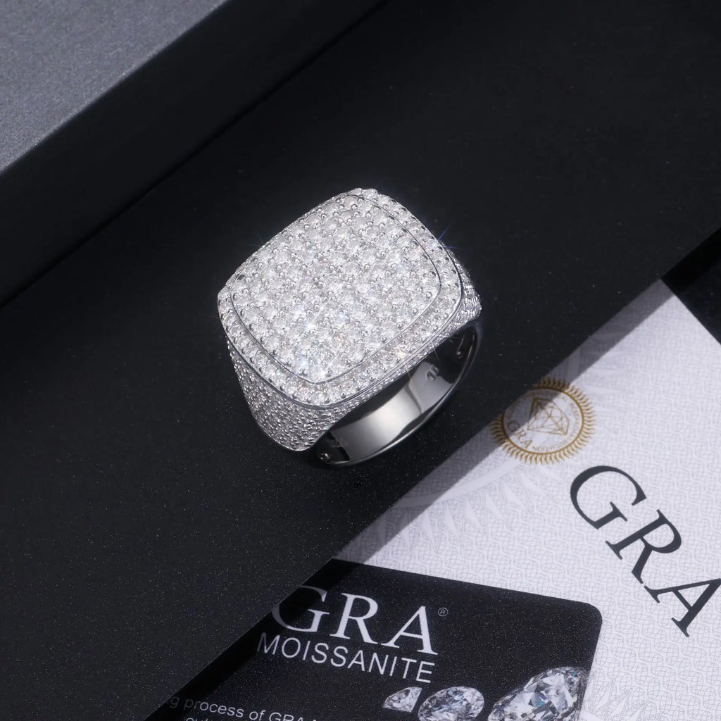 LUXVANE VVS MOISSANITE ICE RING