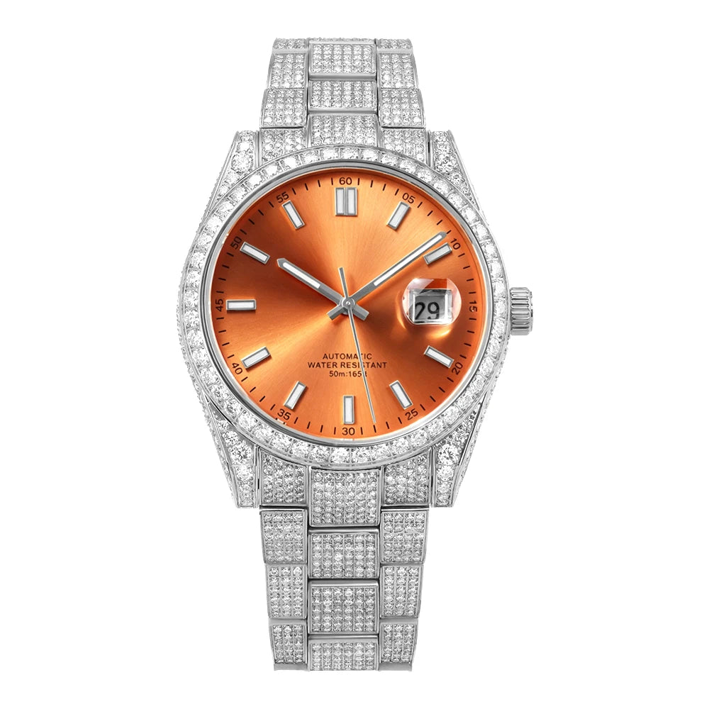 LUXVANE ROYAL MOISSANITE AUTOMATIC WATCH