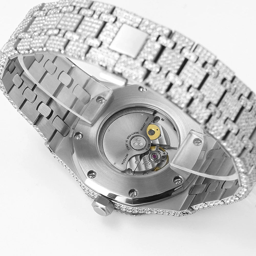 ICE FLOWER VVS Moissanite Watchs