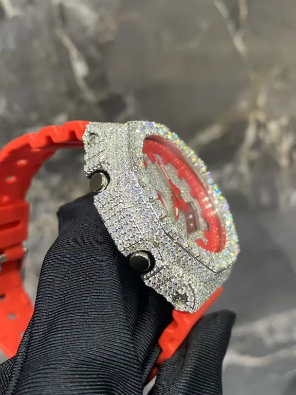 G-SHOCK REC Moissanite Watch GA-2100 case