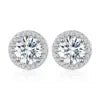 LUXVANE MOISSANITE STUD EARRINGS 925シルバー ダイヤモンドピアス