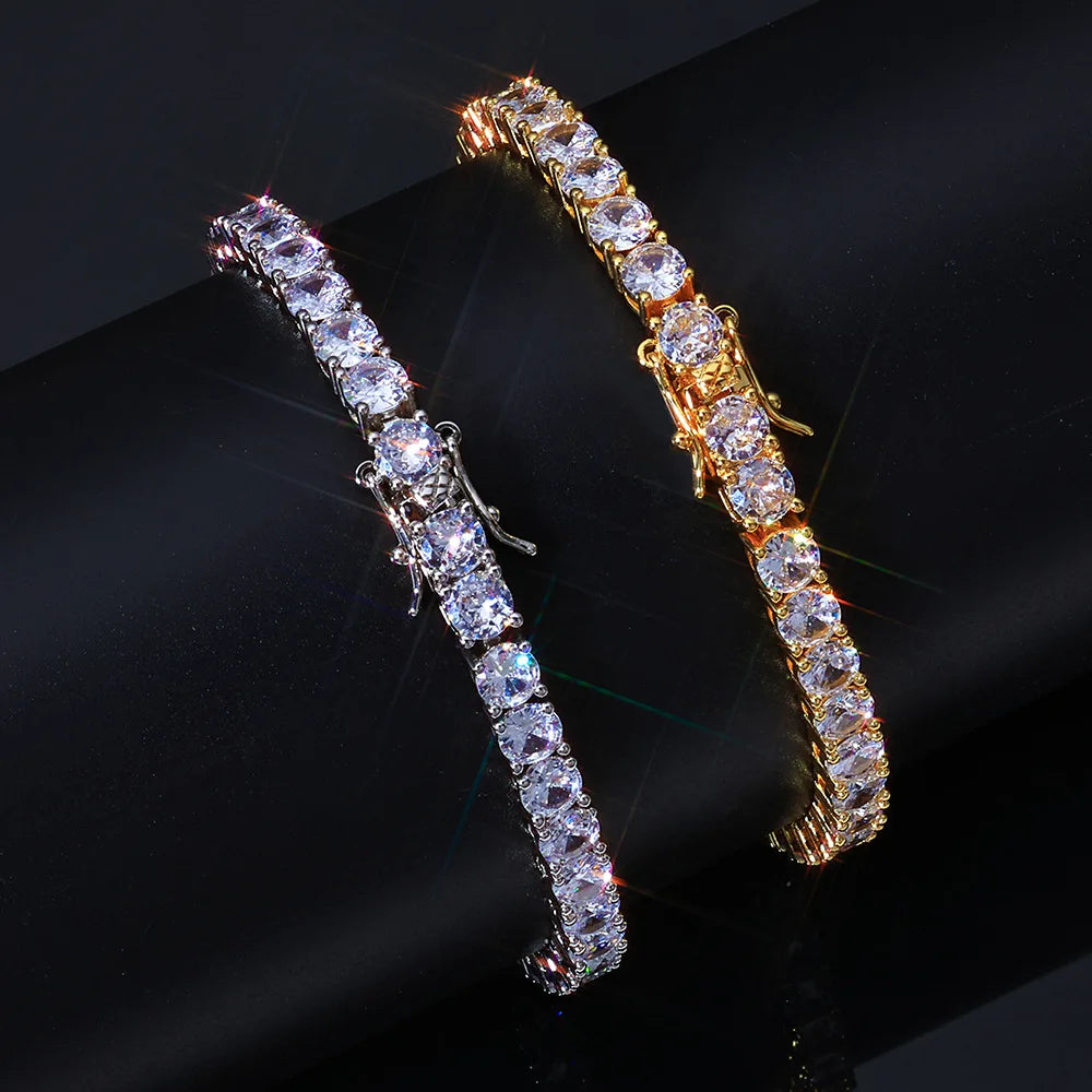LUXVANE VVS MOISSANITE TENNIS BRACELET