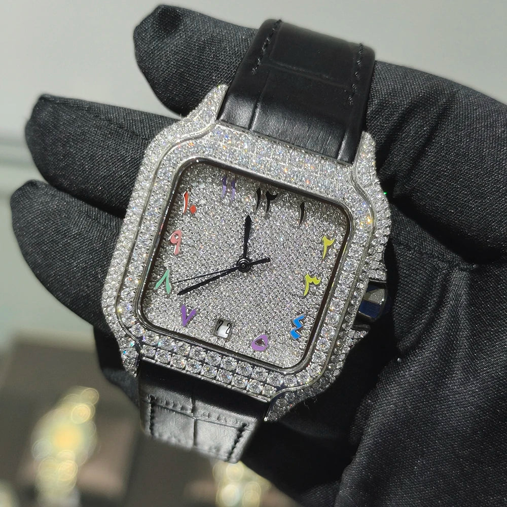 VS ICE BLOSSOM Moissanite Watchs