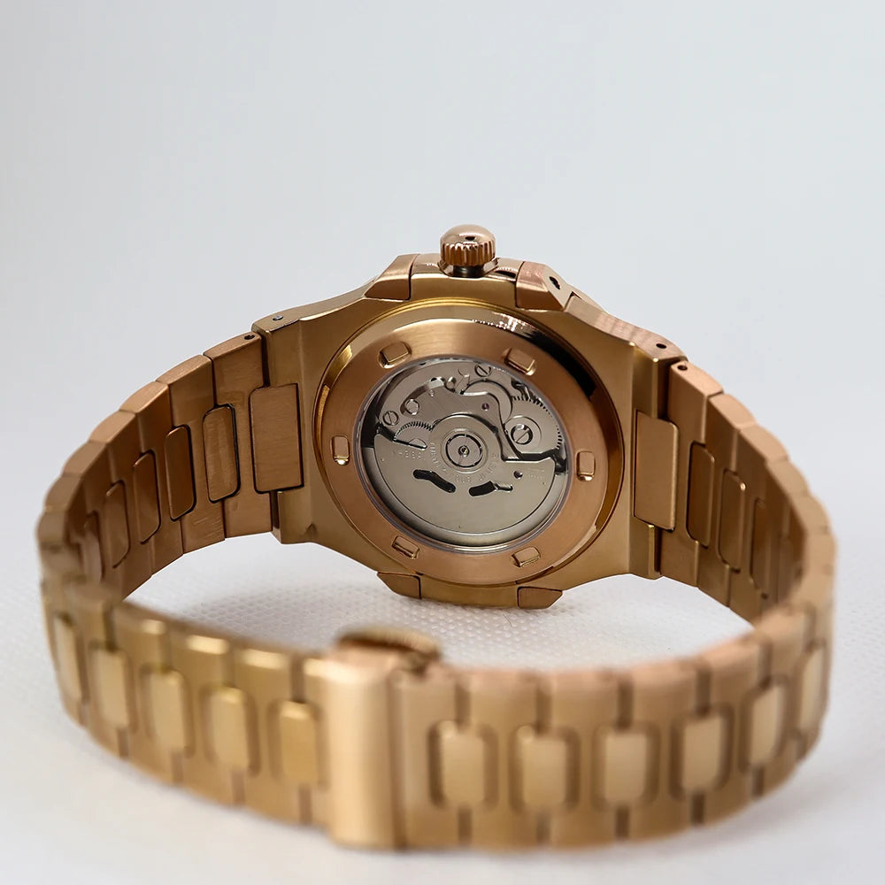 SEIKO MODS Skeleton Mechanical Watch