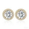 LUXVANE MOISSANITE STUD EARRINGS 925シルバー ダイヤモンドピアス