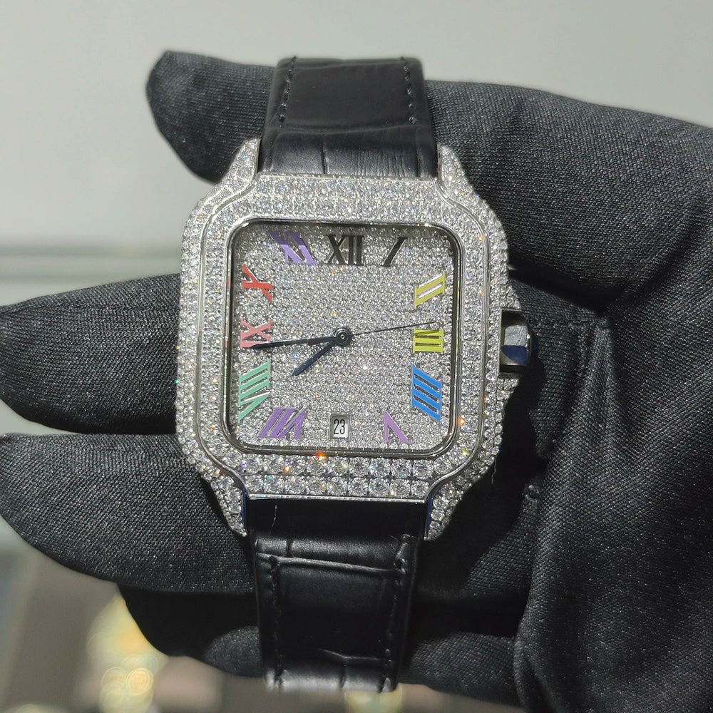 VS ICE BLOSSOM Moissanite Watchs