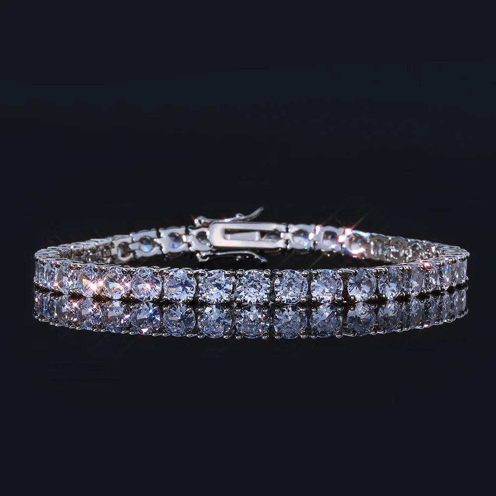 LUXVANE VVS MOISSANITE TENNIS BRACELET