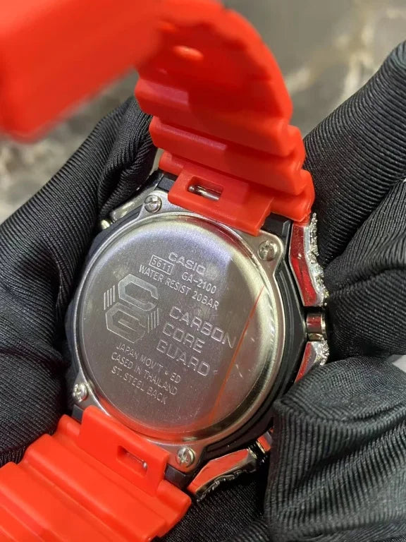 G-SHOCK REC Moissanite Watch GA-2100 case