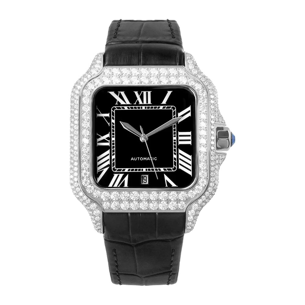 LUXVANE ICED ROSE Moissanite Watchs
