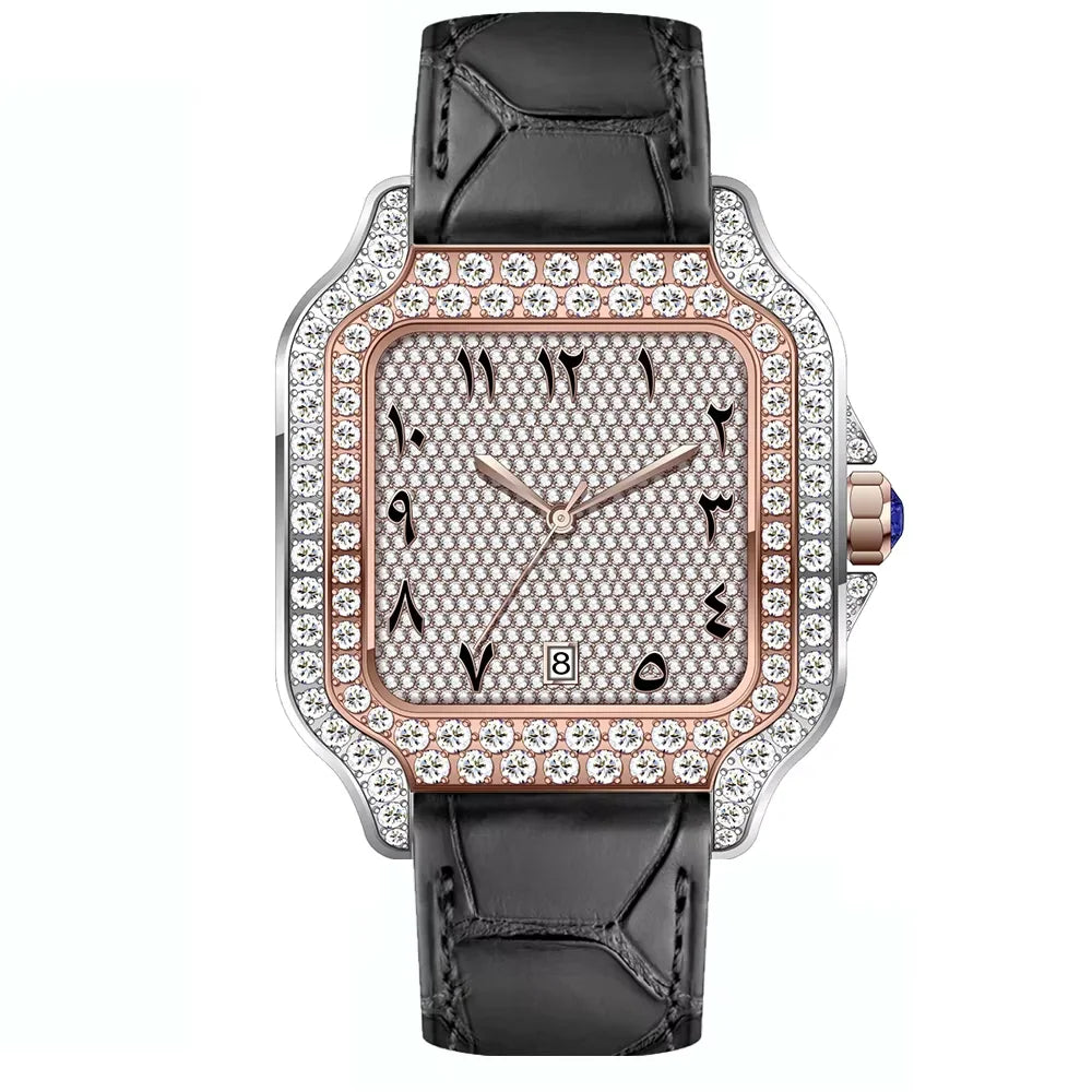 VS ICE BLOSSOM Moissanite Watchs