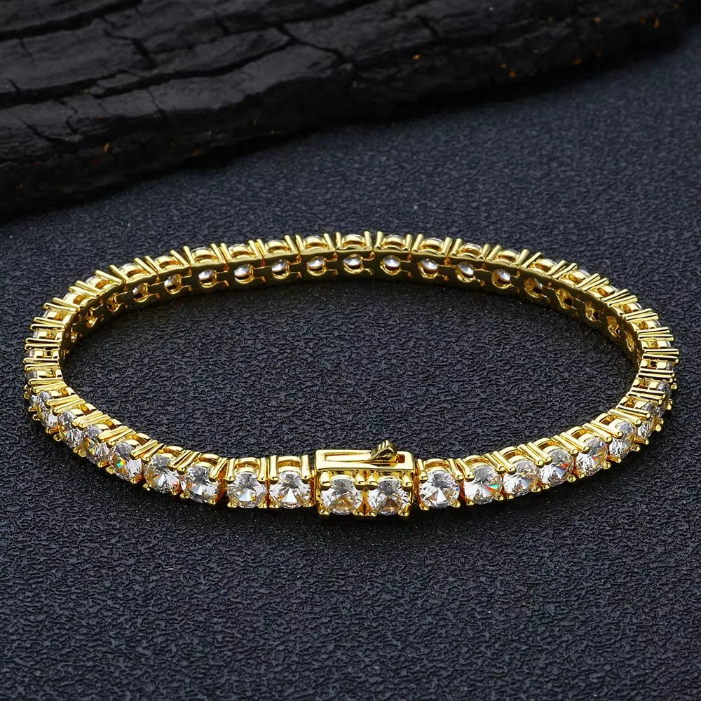 LUXVANE STAR ICE TENNIS CHAIN