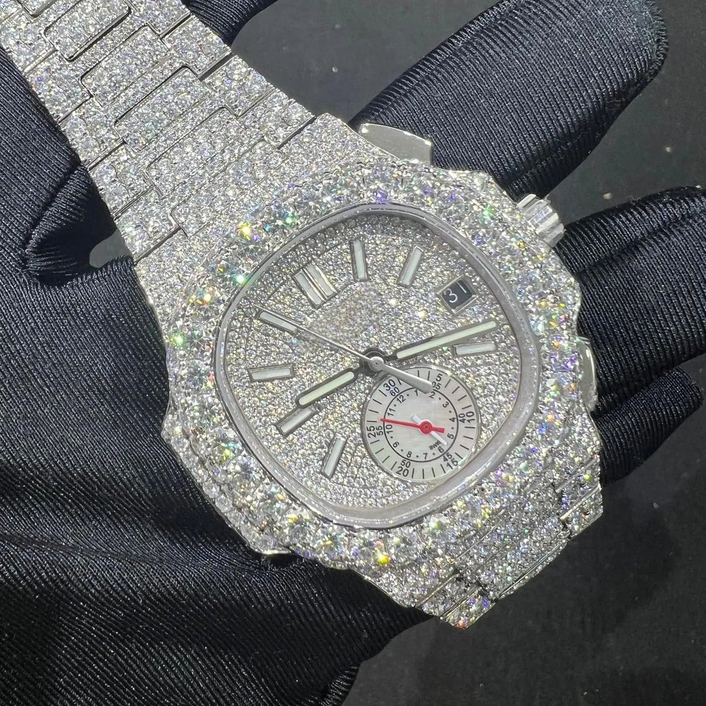 LUXVANE IMPERIAL ICE ETA TOURBILLON WATCH