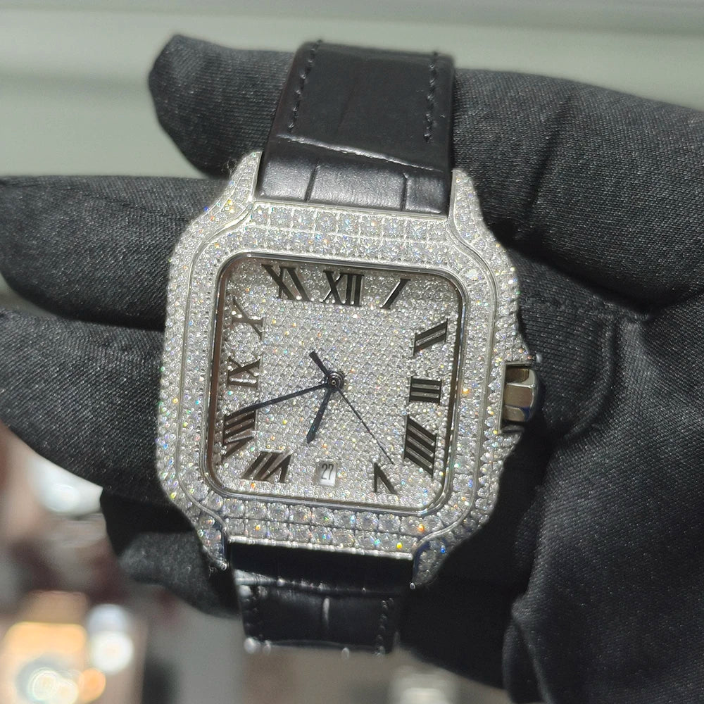 VS ICE BLOSSOM Moissanite Watchs