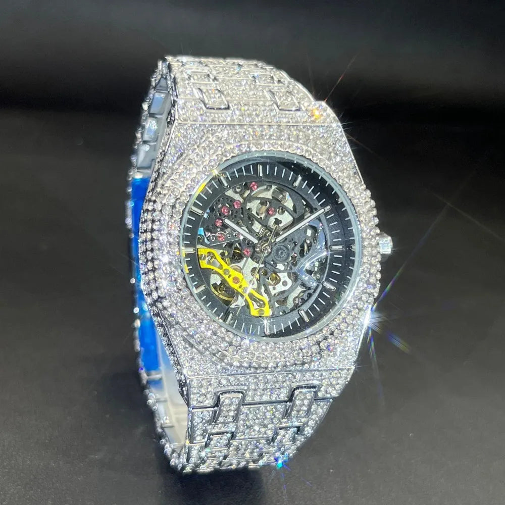 LUXVANE ICE TOURBILLON AUTOMATIC WATCH