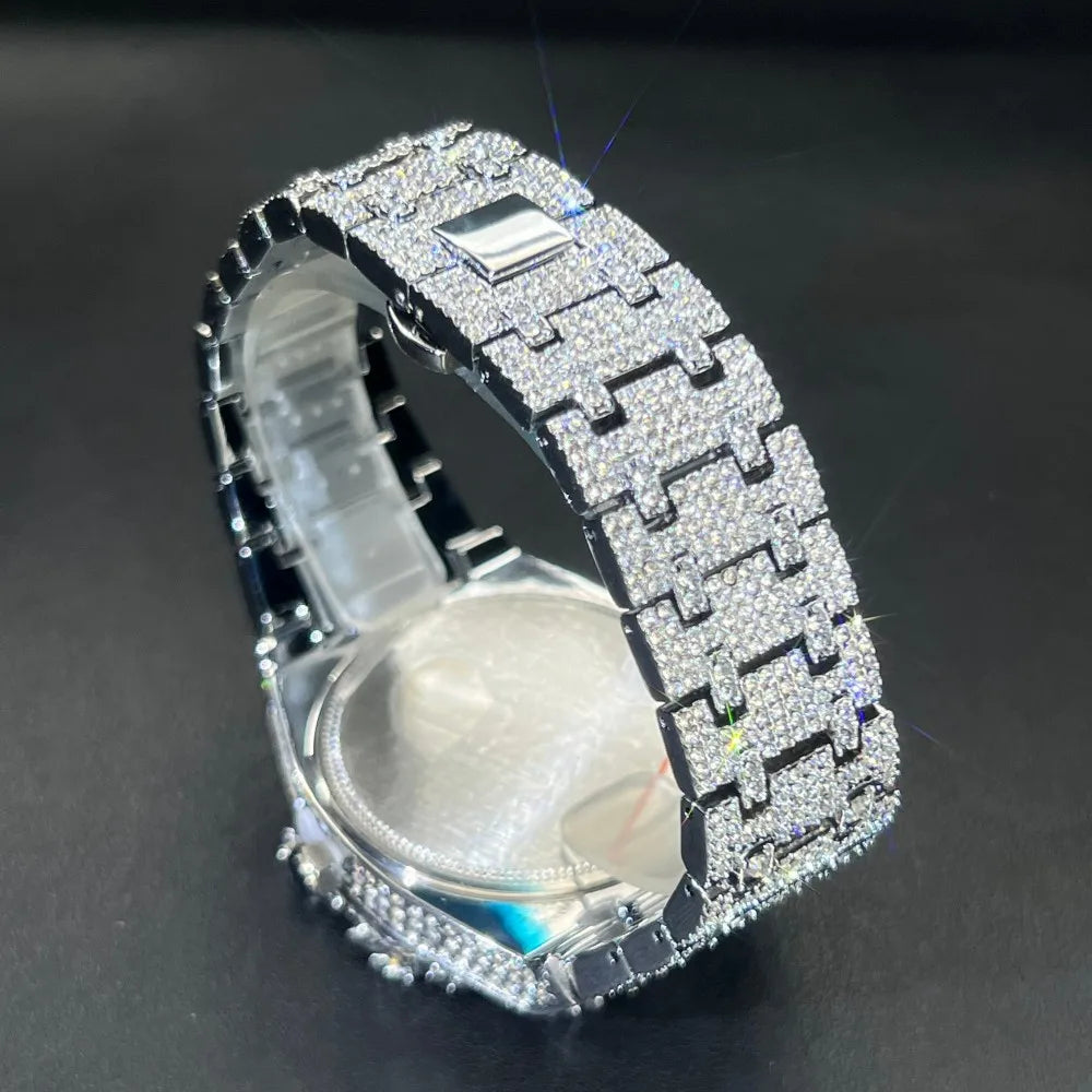 LUXVANE ICE BLING FULL DIAMOND WATCH