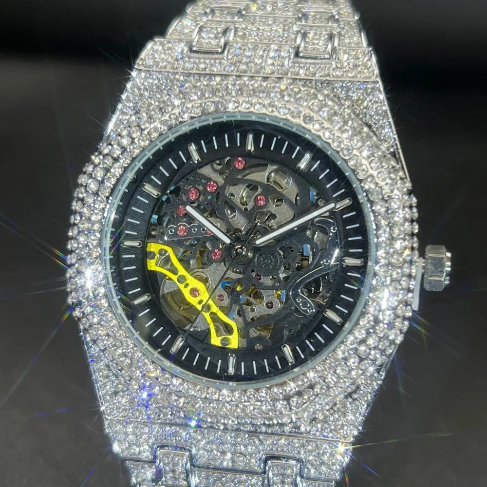 LUXVANE ICE TOURBILLON AUTOMATIC WATCH