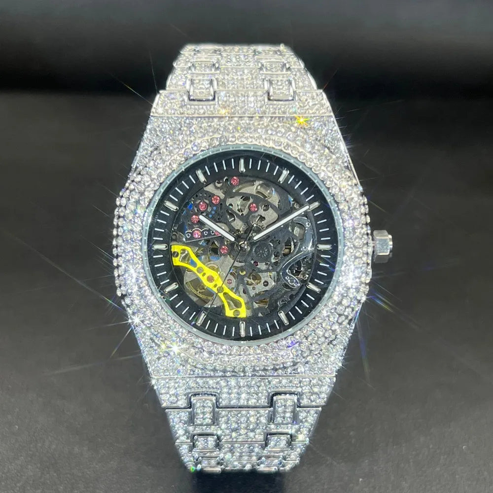 LUXVANE ICE TOURBILLON AUTOMATIC WATCH