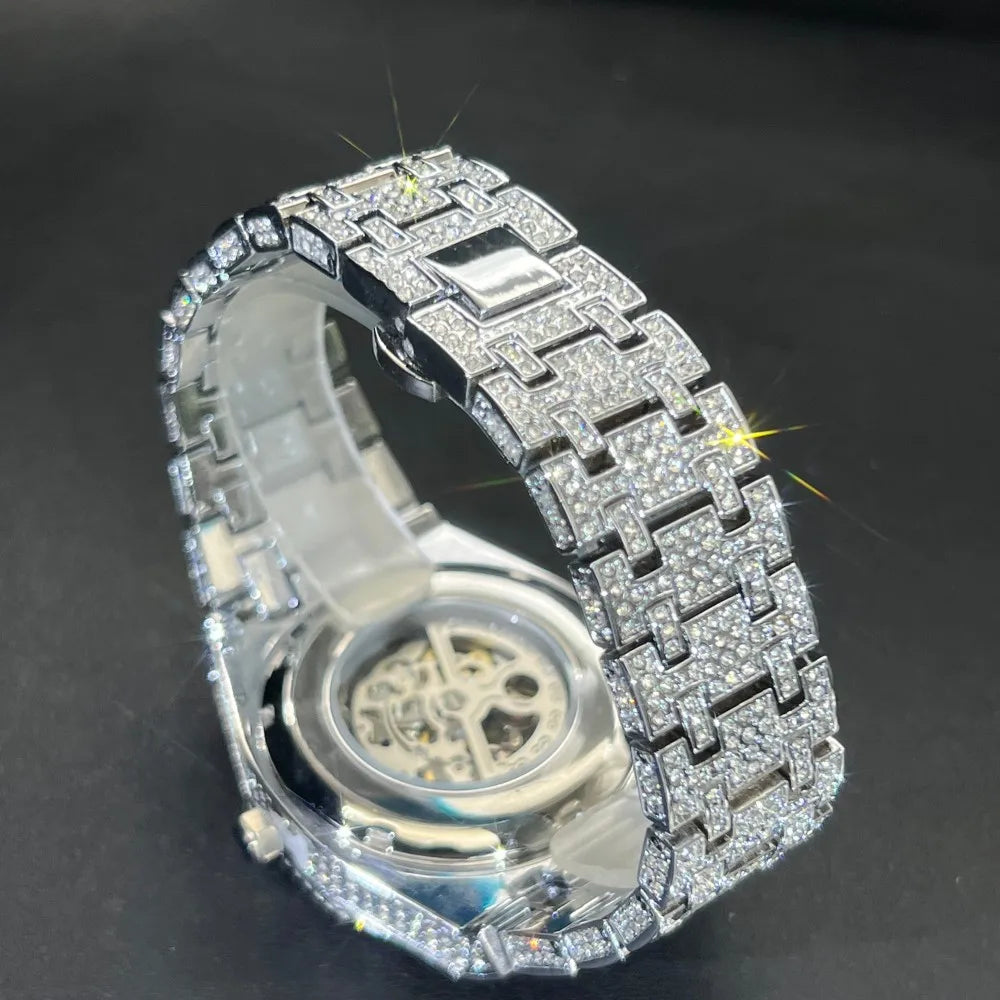 LUXVANE ICE TOURBILLON AUTOMATIC WATCH