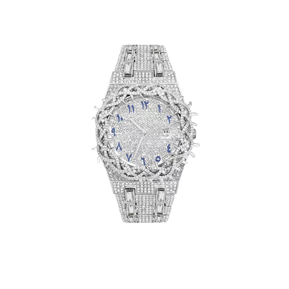 LUXVANE MEGA ICE DIAMOND WATCH